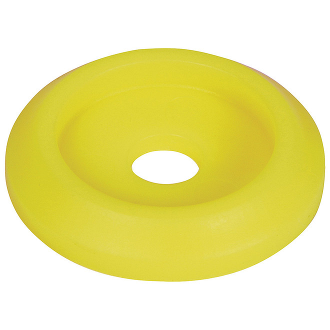 Allstar Performance Body Bolt Washer Plastic Fluorescent Yellow 50Pk All18853-50
