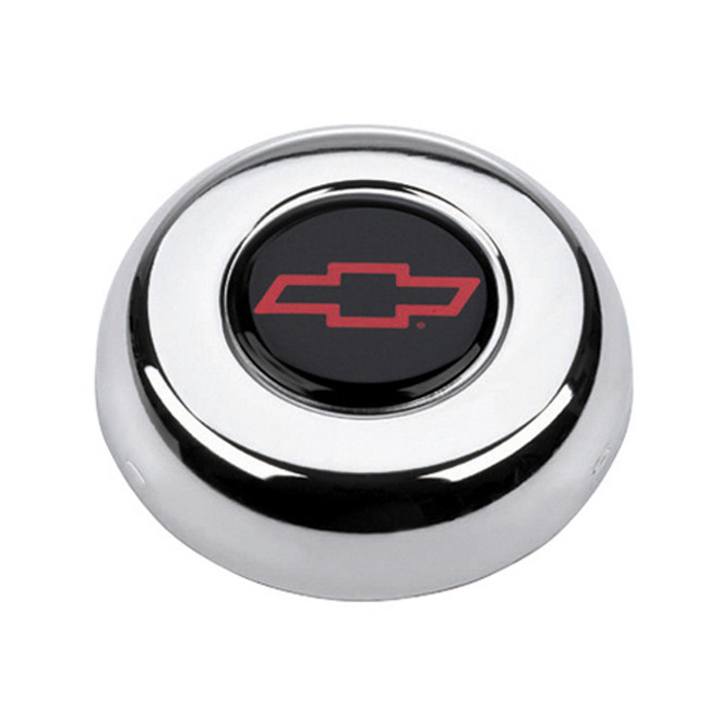 Grant Chrome Horn Button-Chevy  5640
