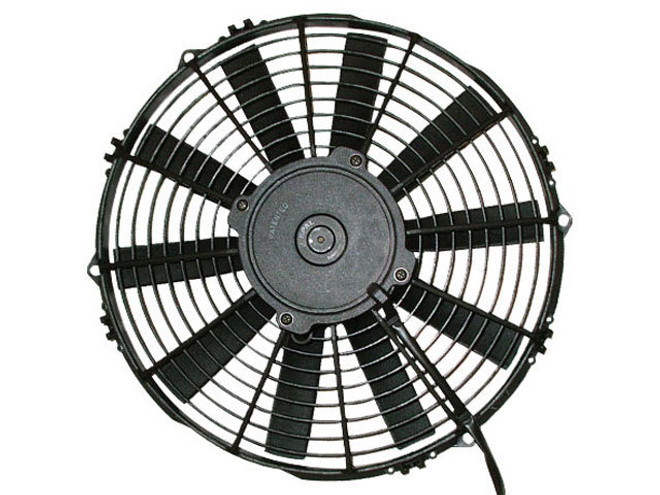 Spal Advanced Technologies 13In Pusher Fan Straight Blade 1186 Cfm 30101508 Spal Advanced Technologies 13In Pusher Fan Straight Blade 1186 Cfm 30101508
