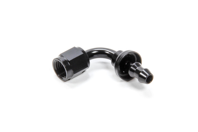 Triple X Race Components #4 90 Degree Hose End Push Lock Hf-19004Blk