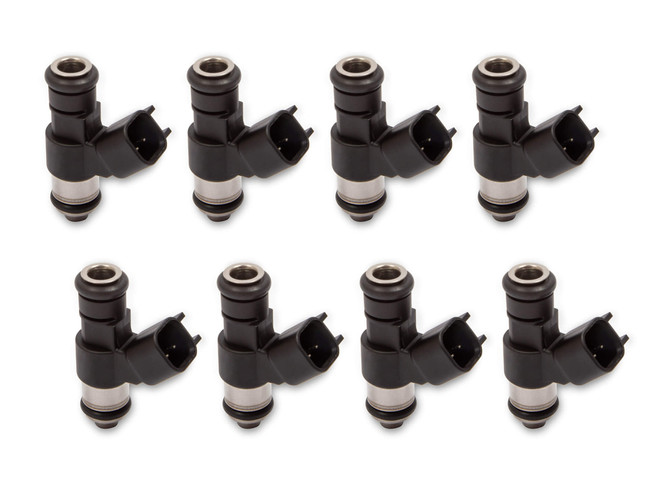 Holley 100 Pph Fuel Injectors 8Pk High Impedance 522-108X