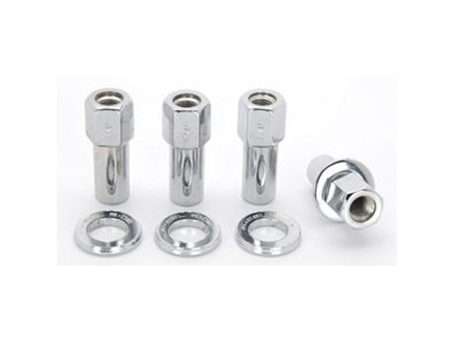 Weld Racing 12Mm X 1.5 Open End Lug Nuts W/Centered Washer 601-1422