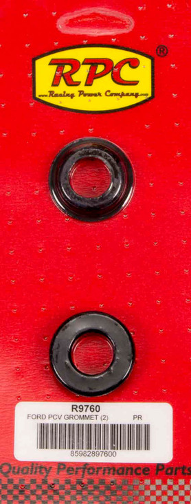 Racing Power Co-Packaged 1 Od X 3/4 Id Steel V/C Pvc Grommets 2Pk R9760