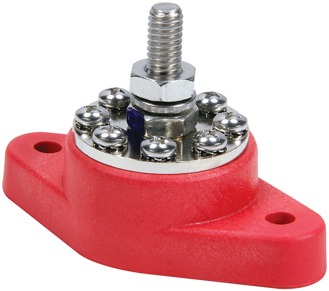 Quickcar Racing Products Power Distribution Post Red 8 Location 57-805