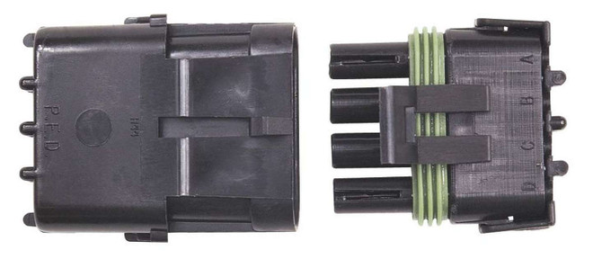 Msd Ignition 4 Pin Connector  8171
