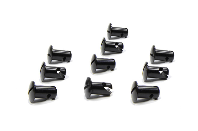 Triple X Race Components Oval Head Button Alum Black .550 Long 10 Pack Ch-4402-10Blk Triple X Race Components Oval Head Button Alum Black .550 Long 10 Pack Ch-4402-10Blk