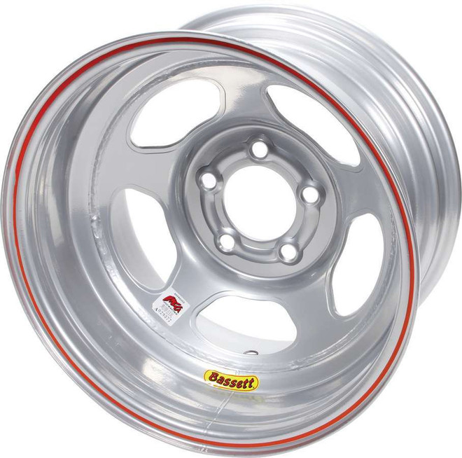 Bassett 15X8 Imca Silver Inertia  5X4.75 58Ac4Is