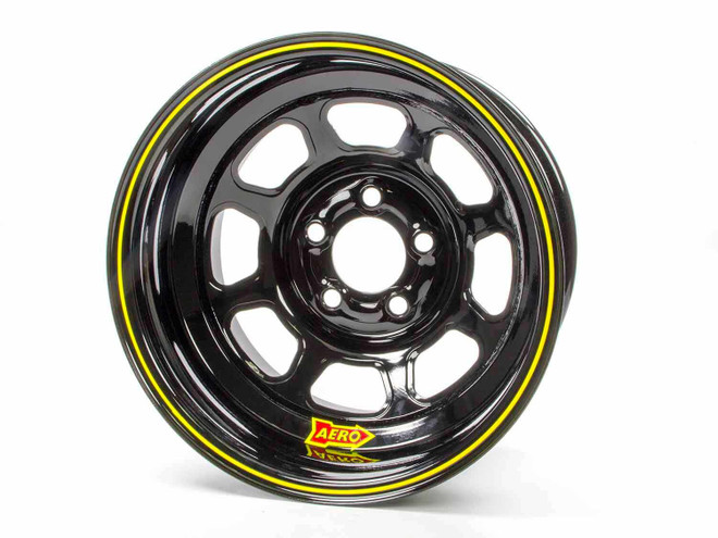 Aero Race Wheels 15X8 2In 5.00 Black Spun Extreme Bead 56-185020 Aero Race Wheels 15X8 2In 5.00 Black Spun Extreme Bead 56-185020