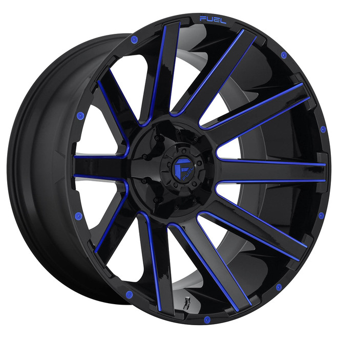 Fuel Off Road Wheel-Contra 20X9 6X135 /6X139.70 Gloss Black D61520909849