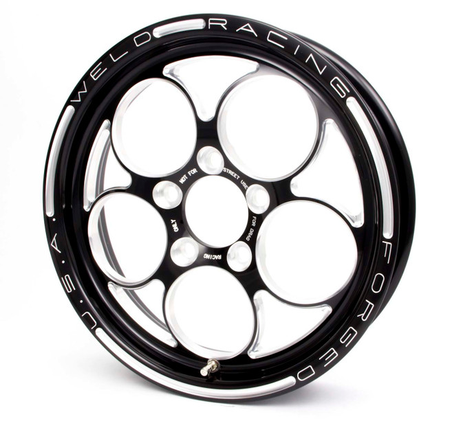 Weld Racing Magnum Pro 15X4 1Pc Wheel 5X4.5 2.25Bs Blk 86B-15202