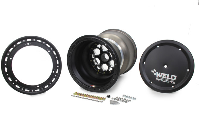 Weld Racing 15X17 42 Spline 7In Bs Bead-Loc W/Cover 735B-517B57-6 Weld Racing 15X17 42 Spline 7In Bs Bead-Loc W/Cover 735B-517B57-6