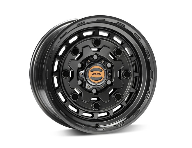 Warn Wheel 17X8.5 Jackhammer Black 6X5.5/6X139.7Mm 104489