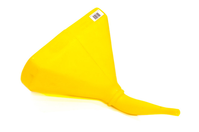 Scribner Funnel - 14In 45 Deg. D-Shape Yellow 6115Y