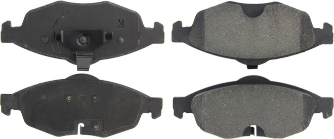 Centric Brake Parts Premium Semi-Metallic Br Ake Pads With Shims And 300.0869