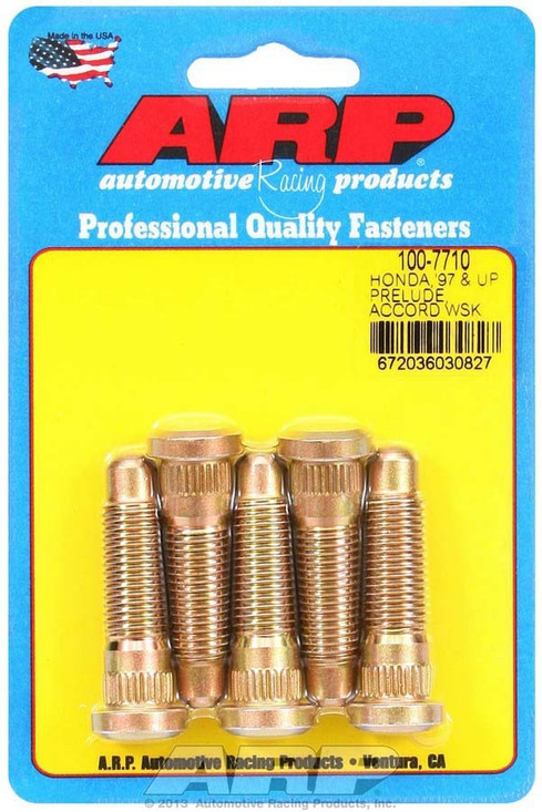 Arp Wheel Stud Kit - M12X1.5 1.850/.485 Knurl 100-7710 Arp Wheel Stud Kit - M12X1.5 1.850/.485 Knurl 100-7710