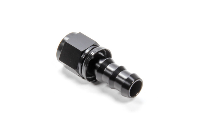 Triple X Race Components #10 Straight Hose End Push Lock Hf-10010Blk