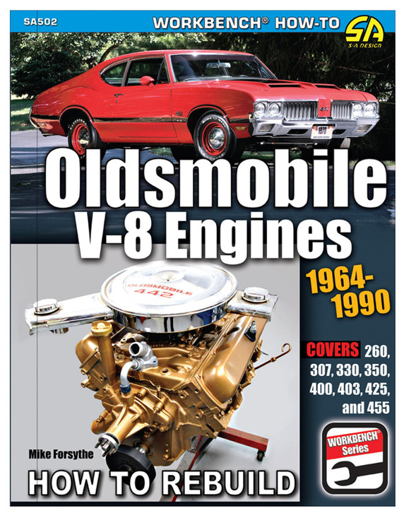 S-A Books Olsmobile Engines 1964- 1990 Sa502