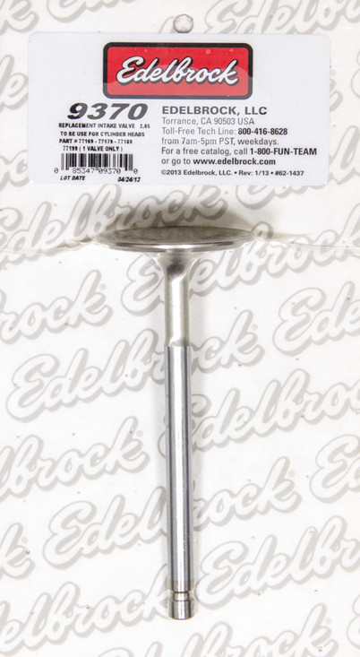 Edelbrock Intake Valve - 2.050 (1) 9370