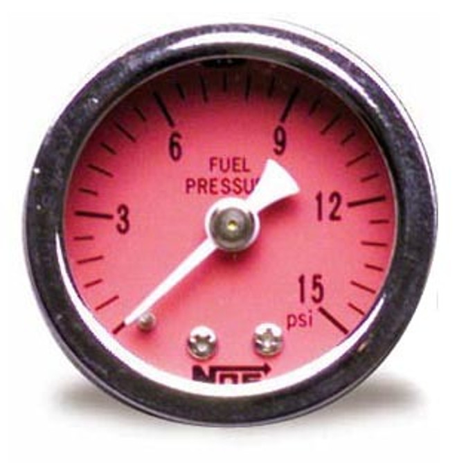 Nitrous Oxide Systems 0-15 Fuel Pressure Gauge  15900Nos