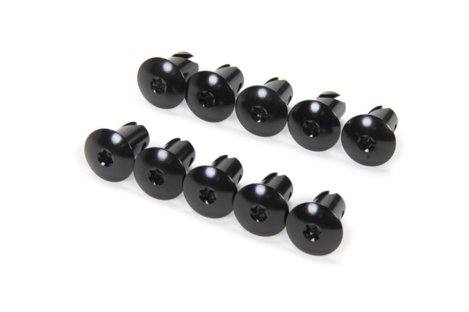 Triple X Race Components Torx Head Button Alum .550 Long Black 10Pk Ch-4418Blk-10 Triple X Race Components Torx Head Button Alum .550 Long Black 10Pk Ch-4418Blk-10