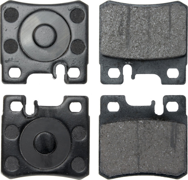 Centric Brake Parts Posi-Quiet Ceramic Brake Pads With Shims 105.0495