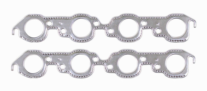 Mr. Gasket Alum Bbc Exhaust Gasket Round Port 7407G