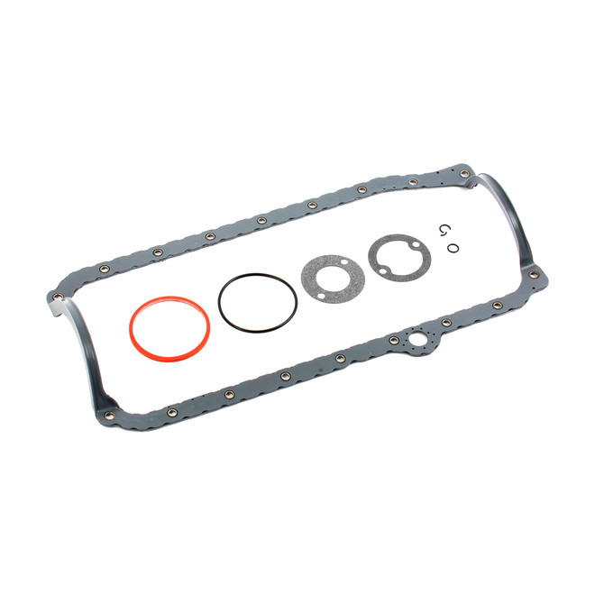 Cometic Gaskets Oil Pan Gasket  Sbc 1-Piece Rubber 86-97 C5072
