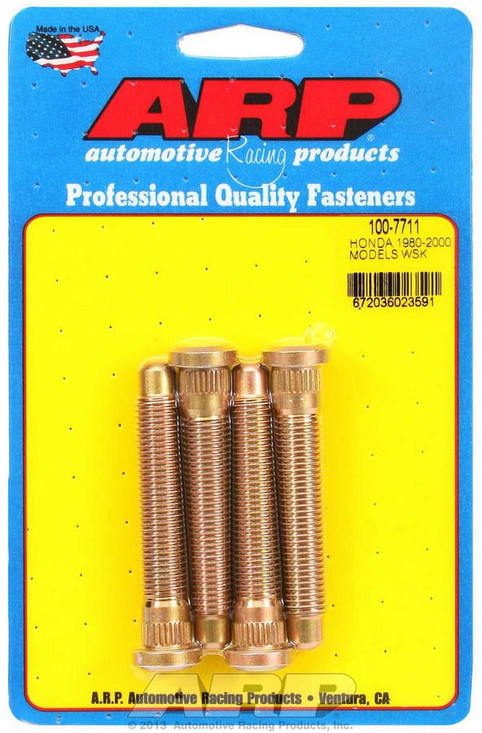 Arp Wheel Stud Kit - M12X1.5 2.850/.485 Knurl 100-7711 Arp Wheel Stud Kit - M12X1.5 2.850/.485 Knurl 100-7711
