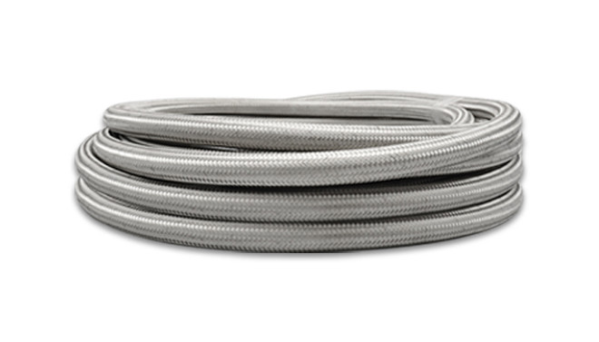 Vibrant Performance Hose Ptfe Lined Braided Stainless -4An X 10Ft 18414 Vibrant Performance Hose Ptfe Lined Braided Stainless -4An X 10Ft 18414
