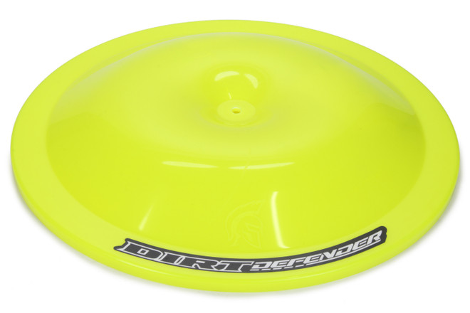 Dirt Defender Racing Products Air Cleaner Top 14In Neon Yellow 5007Ny