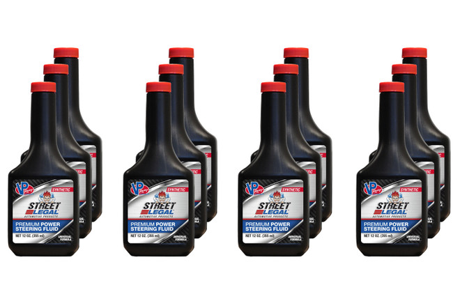 Vp Fuel Containers Power Steering Fluid Syn 12Oz (Case 12) Vp6100502C