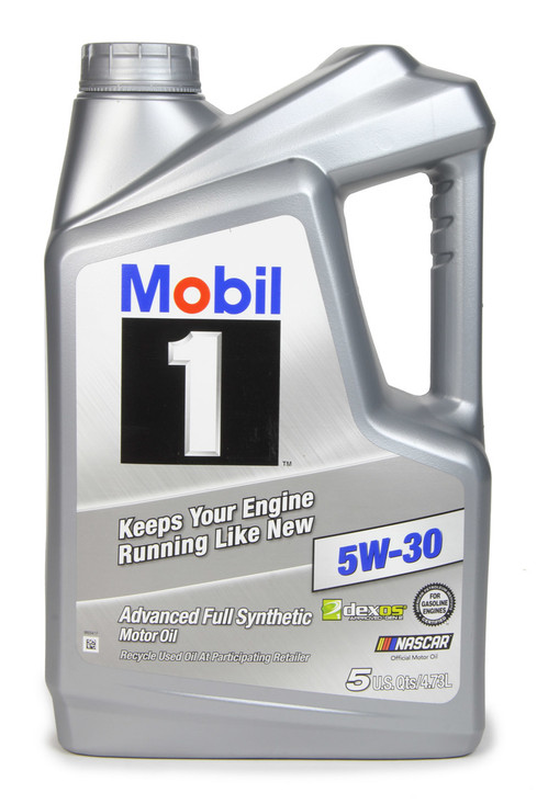 Mobil 1 5W30 Synthetic Oil 5 Qt. Bottle Dexos Mob124317-1