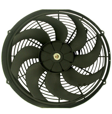 Racing Power Co-Packaged 16In Universal Cooling Fan W/Curved Blades 12V R1016