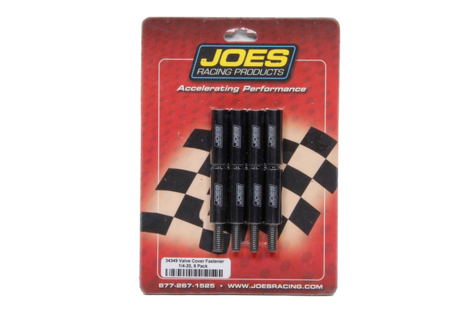 Joes Racing Products Aluminum Valve Cover Nut Kit W/ Studs 1/4-20 8Pk 34349