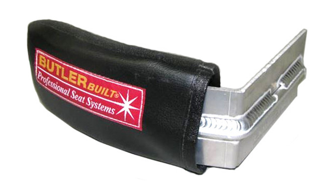 Butlerbuilt Head Support Lh 4In Black W/ Support Rod Bbp-2264-4001