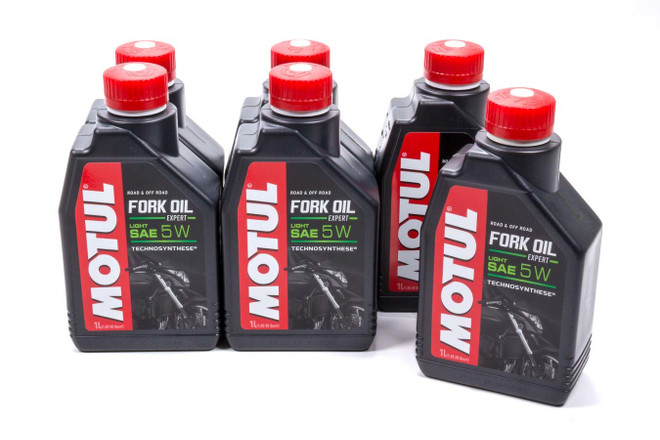 Motul Usa Fork Oil Expert Light 5W Case 6-1 Liter 105929