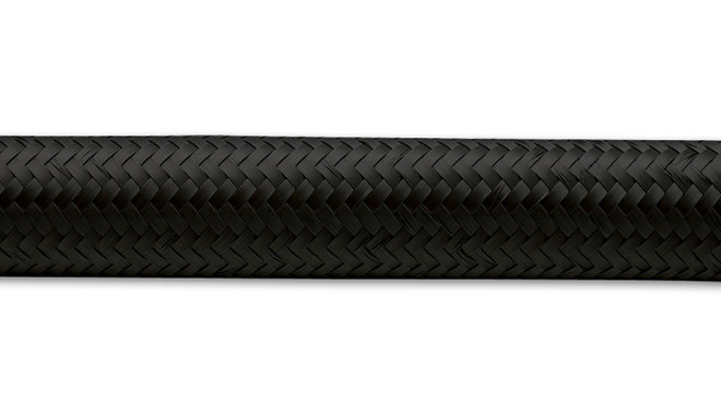 Vibrant Performance 10Ft Roll -10 Black Nylo N Braided Flex Hose 11970