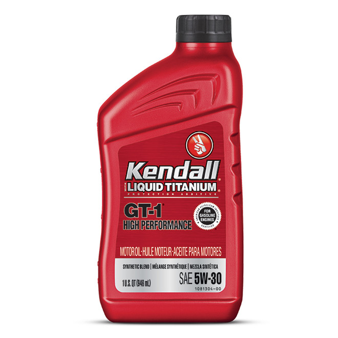 Kendall Oil Kendall 5W30 Oil Gt-1 High Performance 1081219