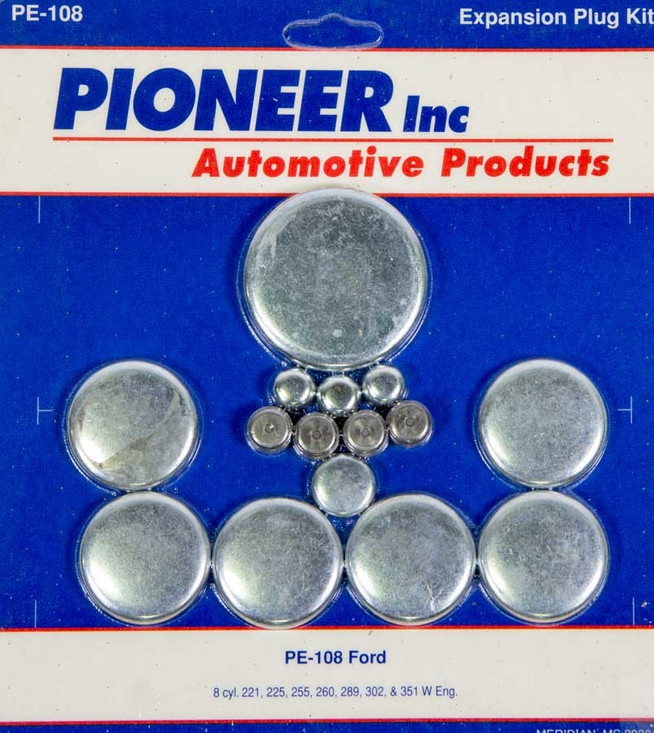 Pioneer 302 Ford Freeze Plug Kit Pe-108