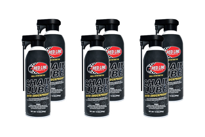 Redline Oil Chain Lube Case 6 X 13Oz  43103 Case/6