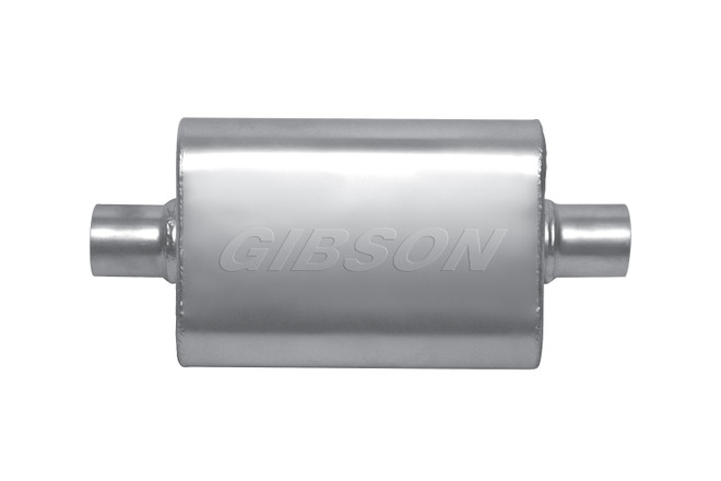 Gibson Exhaust Stainless Steel Muffler 2.25In Offset/Offset Bm0103