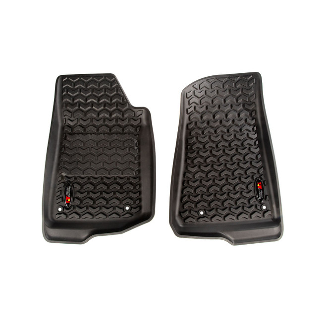 Rugged Ridge Front Floor Liners Black 18- Jeep Wrangler Jl 12920.36 Rugged Ridge Front Floor Liners Black 18- Jeep Wrangler Jl 12920.36
