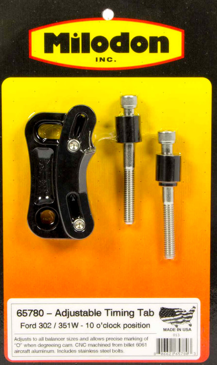 Milodon Sbf Timing Pointer - 302-351W 10 O'Clock 65780