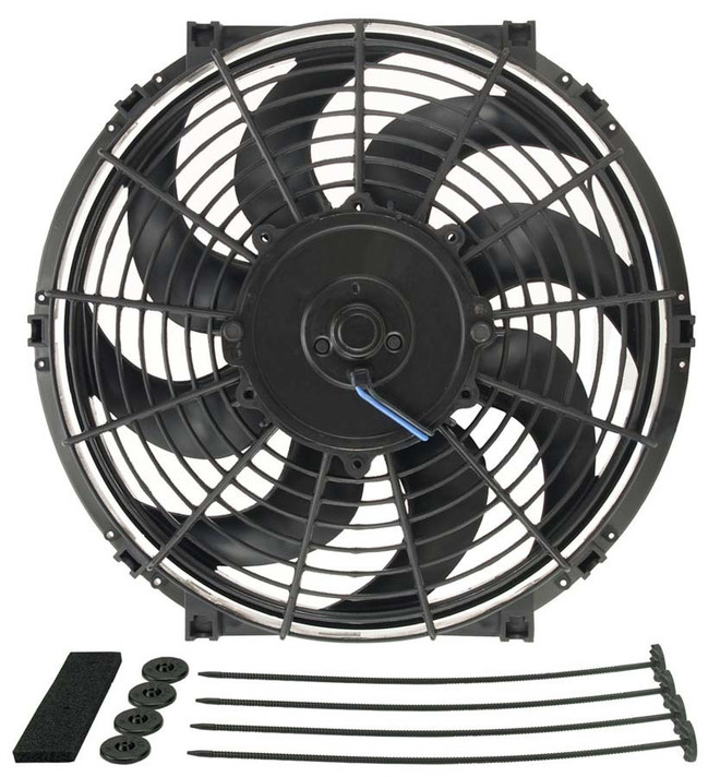 Derale 12In Tornado Electric Fan W/Standard Mount Kit 16622 Derale 12In Tornado Electric Fan W/Standard Mount Kit 16622