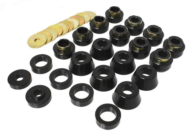 Energy Suspension 87-94 Yj Body Mounts Black 2.4105G