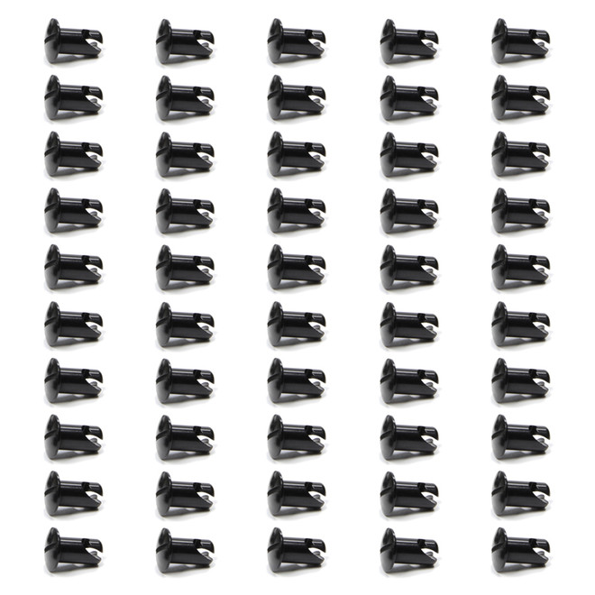 Triple X Race Components Oval Head Button Alum Black .550 Long 50 Pack Ch-4402-50Blk Triple X Race Components Oval Head Button Alum Black .550 Long 50 Pack Ch-4402-50Blk