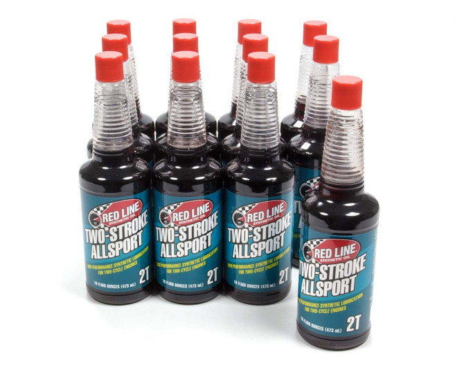 Redline Oil Two Stroke Allsport Oil Case 12 X 16Oz 40803 Case/12