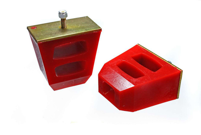 Energy Suspension Bump Stop 4-1/2 X 4-1/2 X 2-1/2 Pair 9.9104R