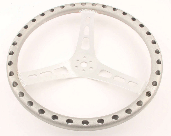Joes Racing Products 14In Dished Steering Wheel Aluminum 13514-A