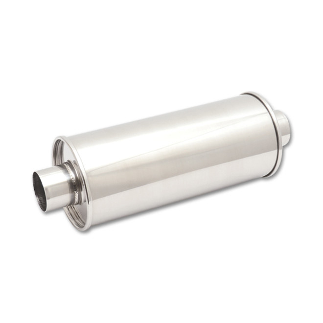 Vibrant Performance Streetpower Round Muffle R 2.5In Inlet/Outlet 1118 Vibrant Performance Streetpower Round Muffle R 2.5In Inlet/Outlet 1118